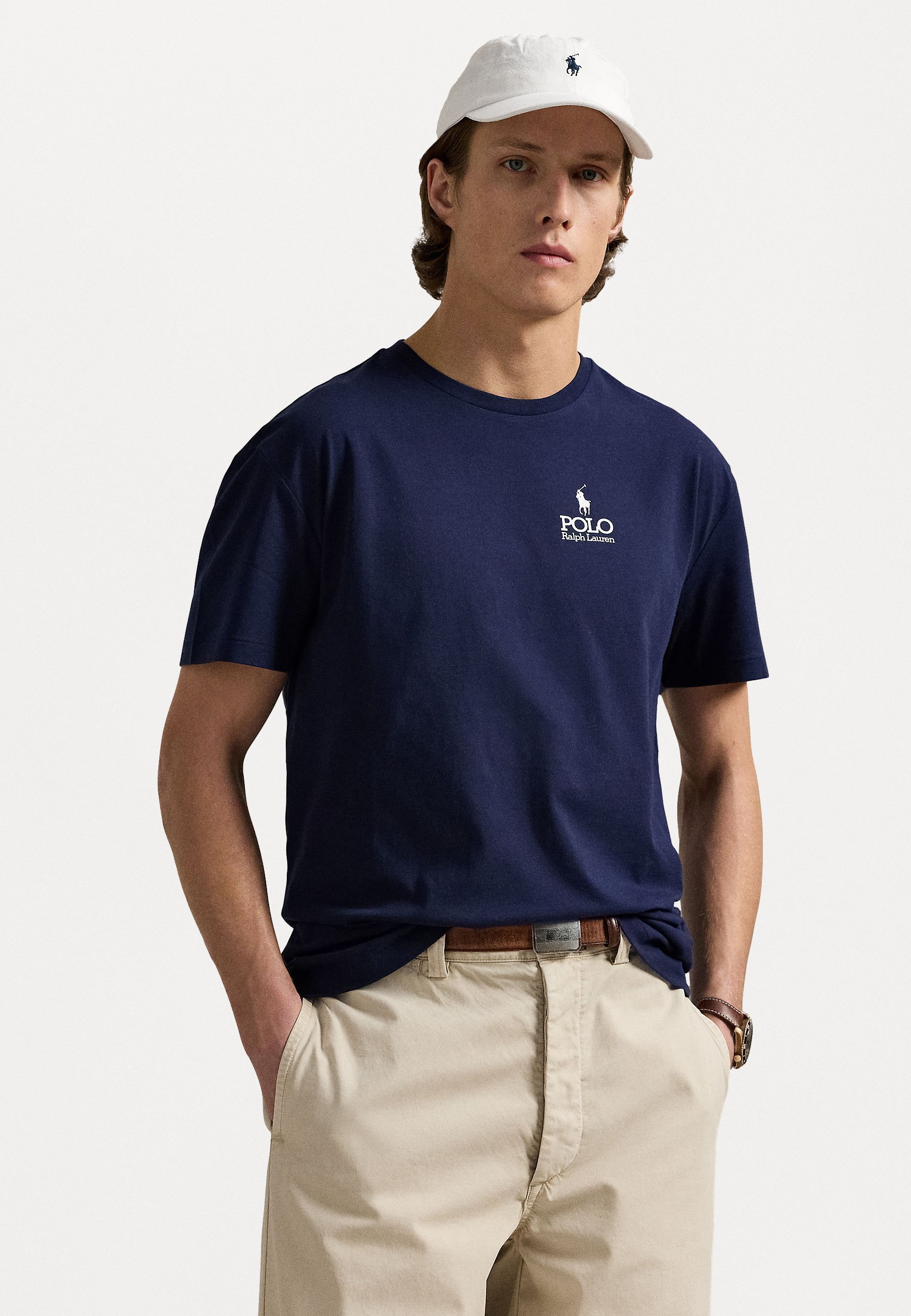 Polo Ralph Lauren Classic Fit Logo Jersey T-shirt - Basic T-shirt - Cruise Navy