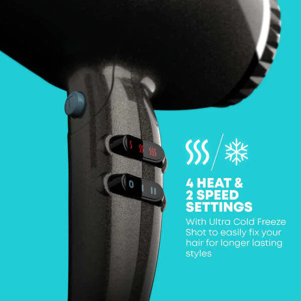 Secador de cabelo Revamp Progloss 3950 Ac Featherlite Ultra X Shine