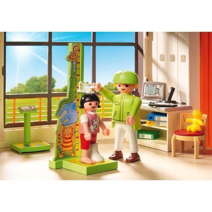 PLAYMOBIL - Hôpital Pédiatrique Aménagé 6657 - City Life