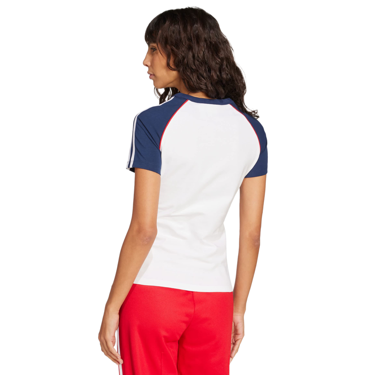 adidas Adicolor 3-Stripes Raglan Slim T-paita