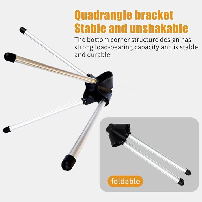 Clothes hanger - Folding ironing hanger - Garment steamer hanger - Folding hanger - Portable steam hanger with gloves