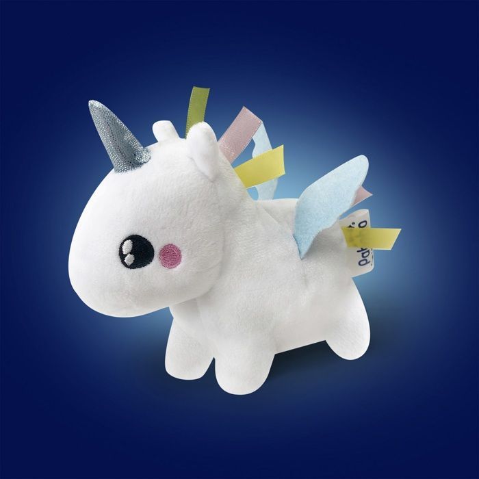 Peluche de unicornio con luz nocturna