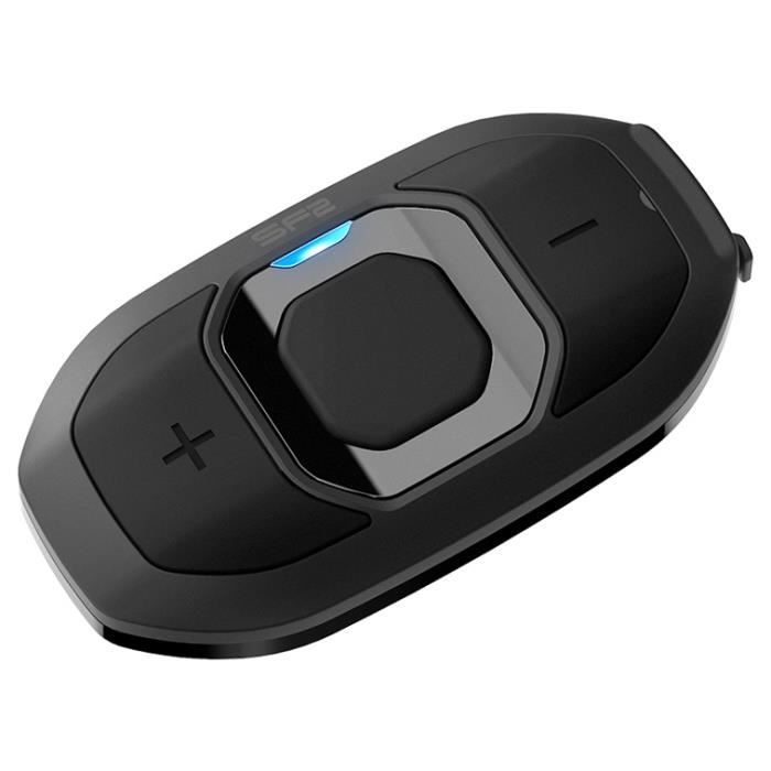 Intercom moto bluetooth - Sena - Sf2 - Noir - Rechargeable USB - 800m d'intercom