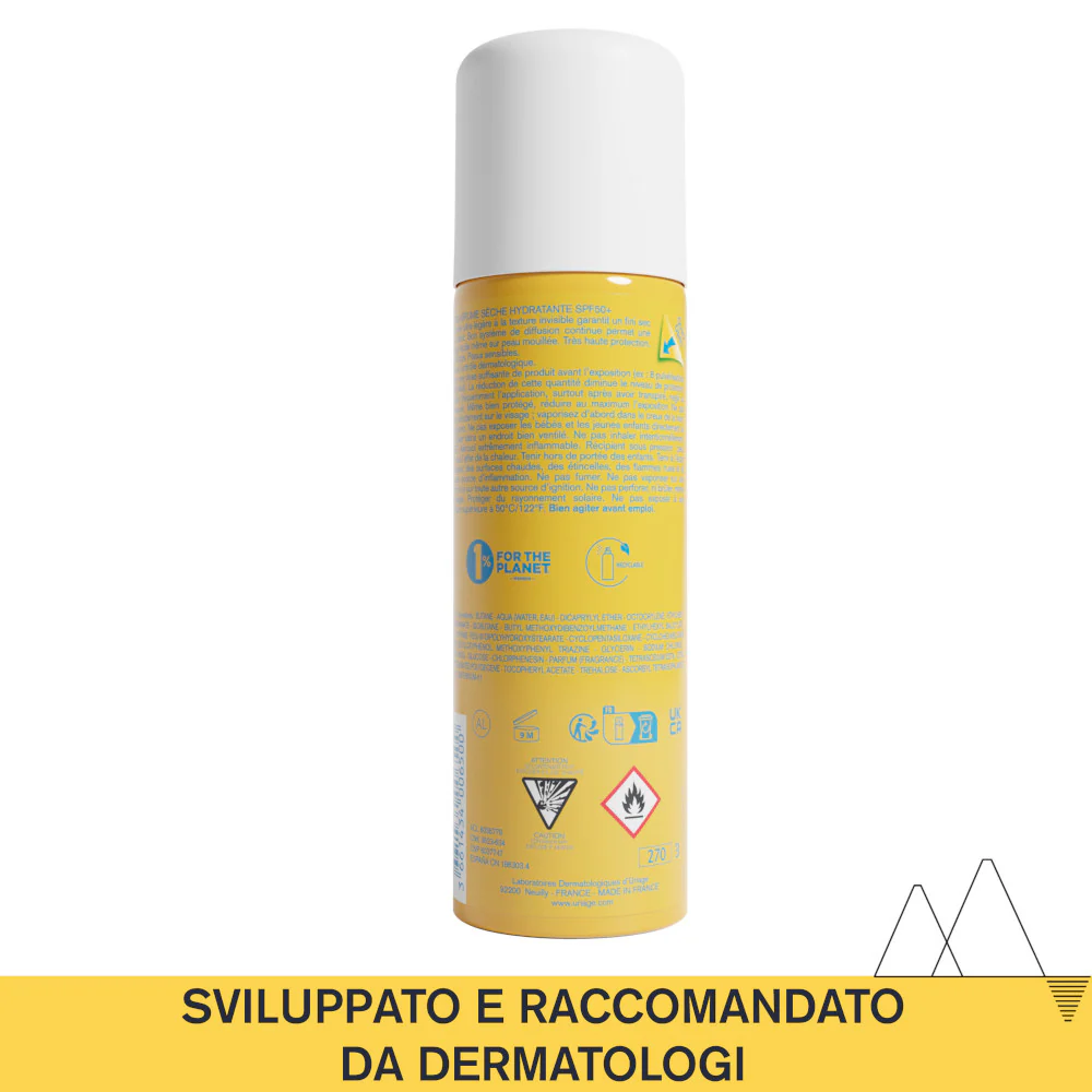BARIESUN Spray Asciutto SPF50+ - Spray solare corpo alta prot.