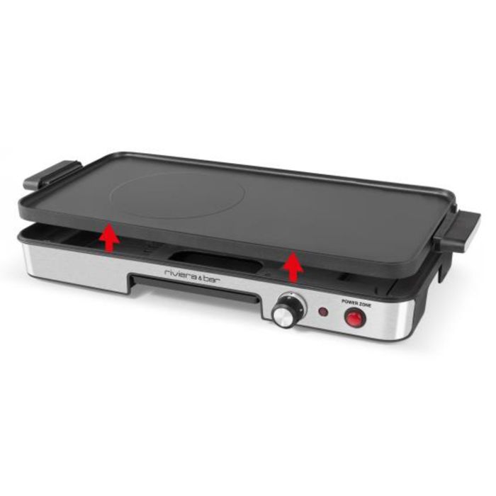 RIVIERA & BAR - PLANCHA POWER ZONE QPL345 NEURE Negro