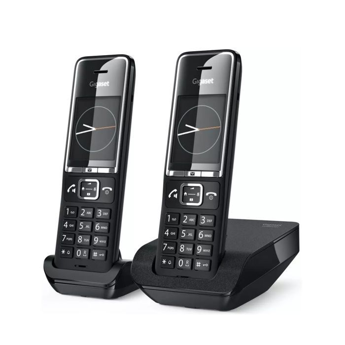 Téléphone sans fil - GIGASET - Comfort 550 Duo - Écran TFT 2,2 pouces - 2 combinés - Mains libres