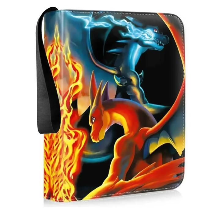 Raccoglitore per carte collezionabili - Album da 400 carte - Compatibile con Pokémon, Yu-Gi-Oh, Magic - 50 pagine - GAVI