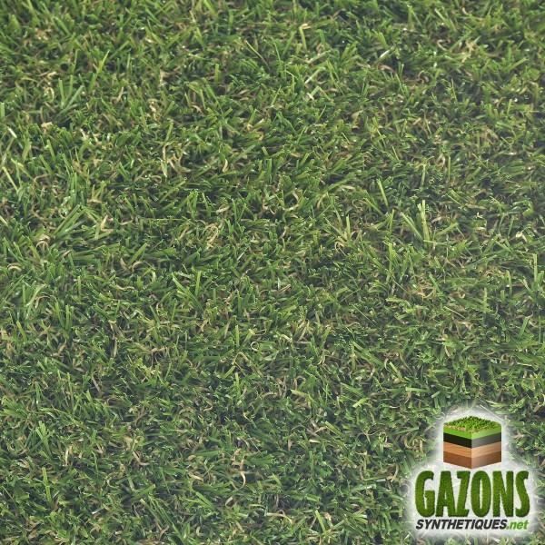 Césped sintético - AZUR GRASS - Familiar - Altura del pelo: 42 mm - Rollo de 2 m x 5 m