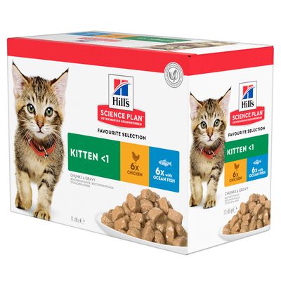 Sachets pour chatons Hill's Science Plan