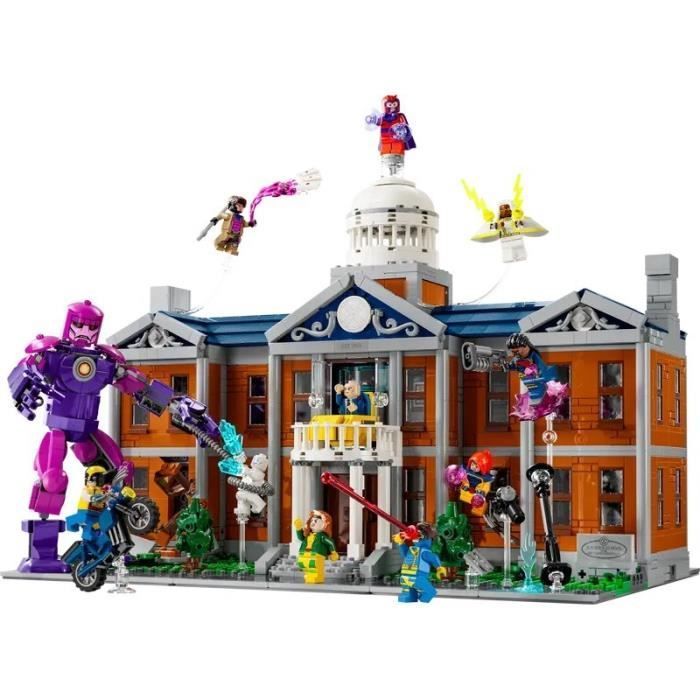 LEGO Marvel 76294 Exclu Cdiscount Les X-Men : l’institut Xavier - Cadeau d'anniversaire avec super-héros