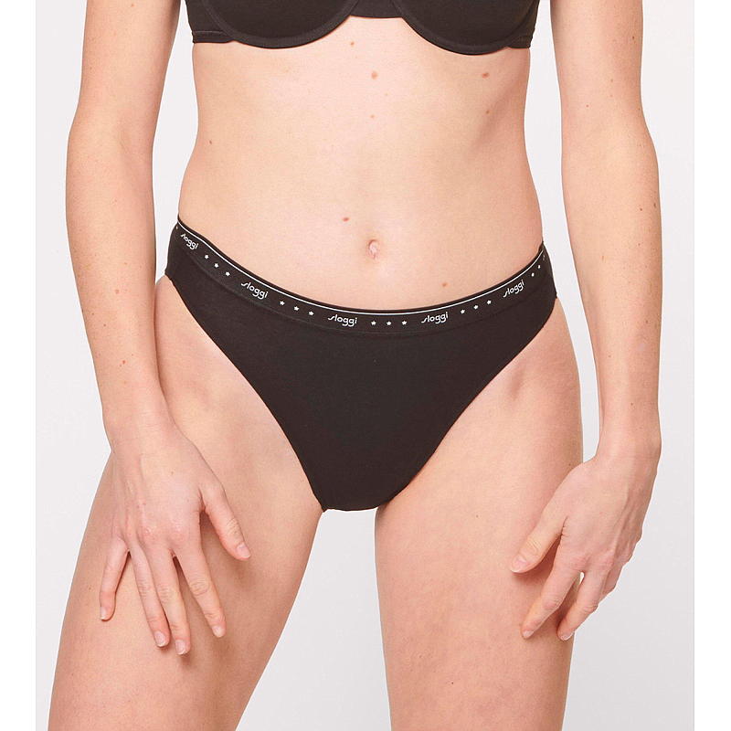 Sloggi Sloggi, lot de 3, taille 48, noir, Tai