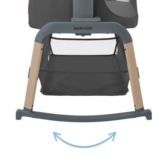 MAXI COSI Iora Air Berceau Cododo, avec mode balancelle, De la naissance à 6 mois (jusqu'à 9kg) , Beyond Graphite