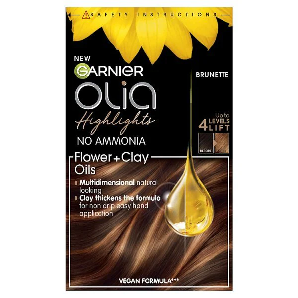 Permanentná farba na vlasy Garnier Olia Melír pre brunetky