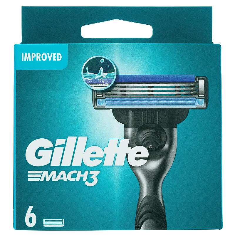 Gillette Gillette-blader 6-pakning Mach3
