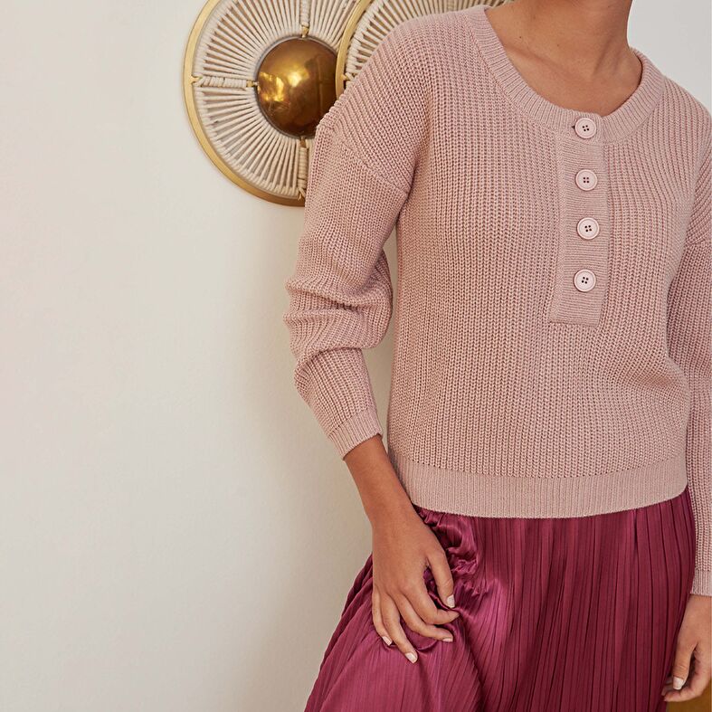 Pull Femme Rose