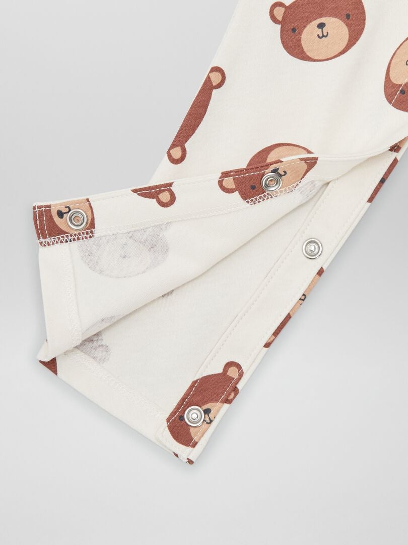 Set van 2 So Easy rompertjes - Beige