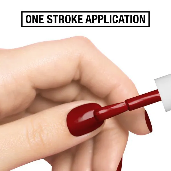 Maybelline Forever Strong Gel lak na nehty 06 Deep Red 10ml