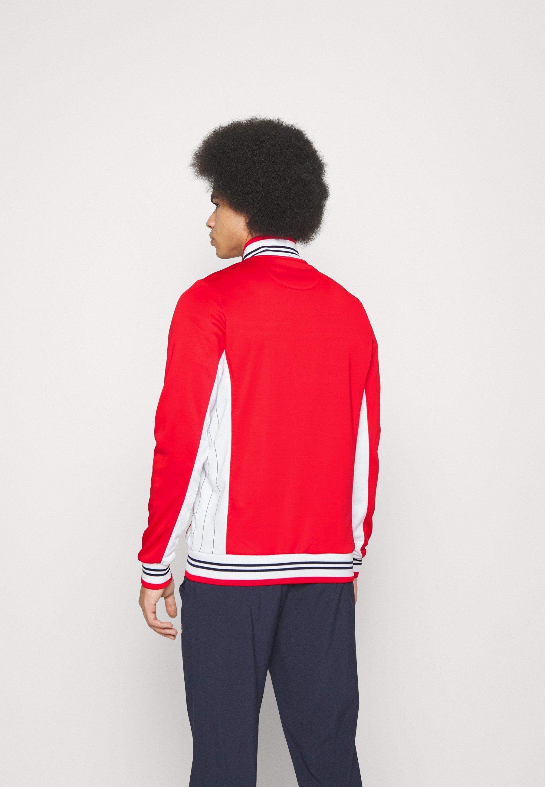 Fila JACKET BJÖRN - Giacca da allenamento - fila rosso/bianco