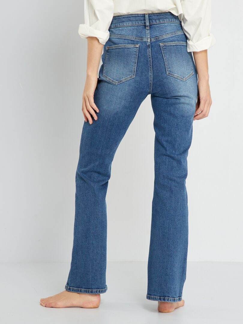 Pantalones acampanados - L30 - AZUL