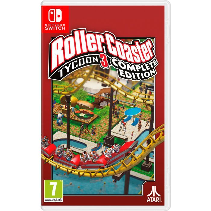RollerCoaster Tycoon 3 - Complete Edition - Nintendo Switch game