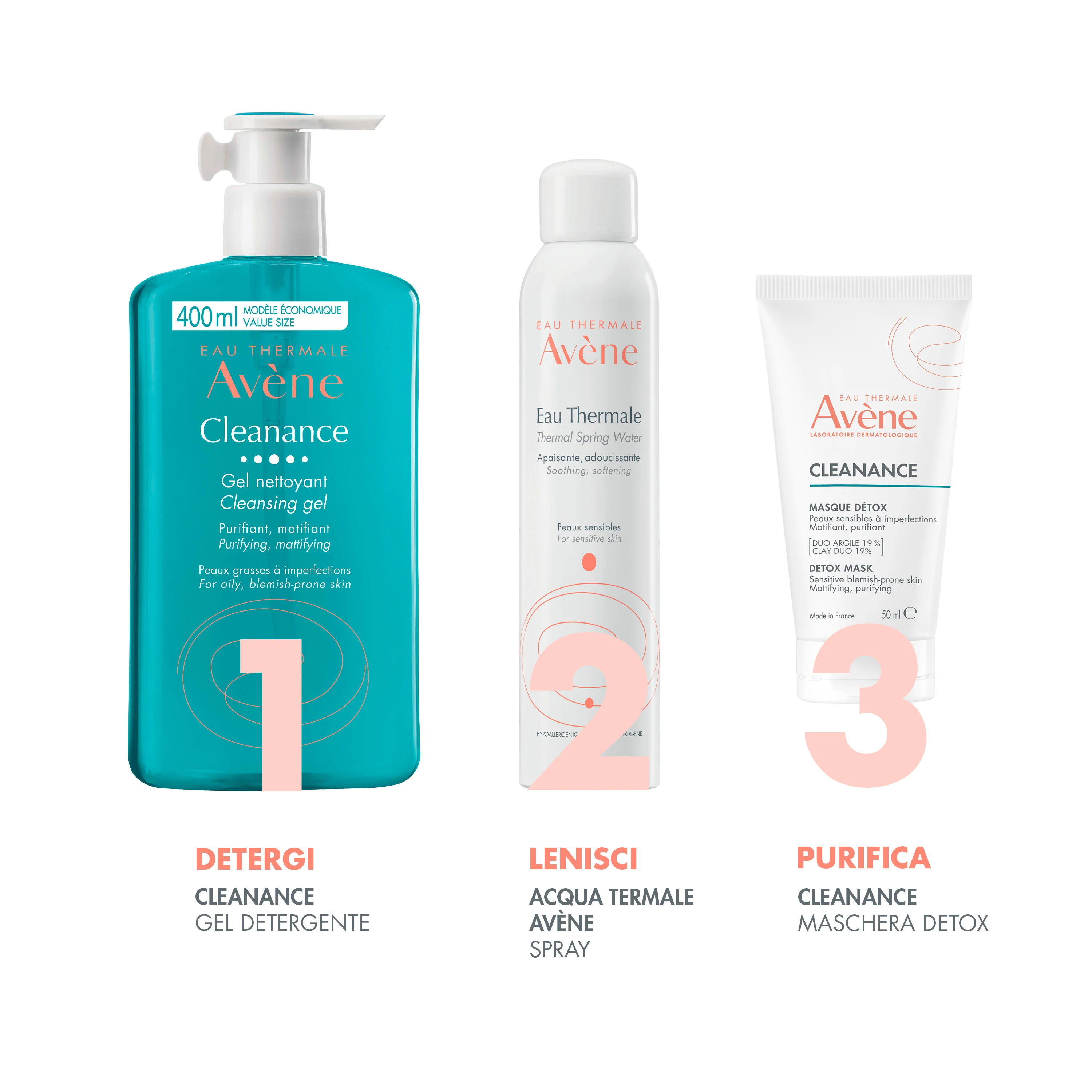 Cleanance Maschera Detox - Maschera Purificante viso, Trattamento detossinante