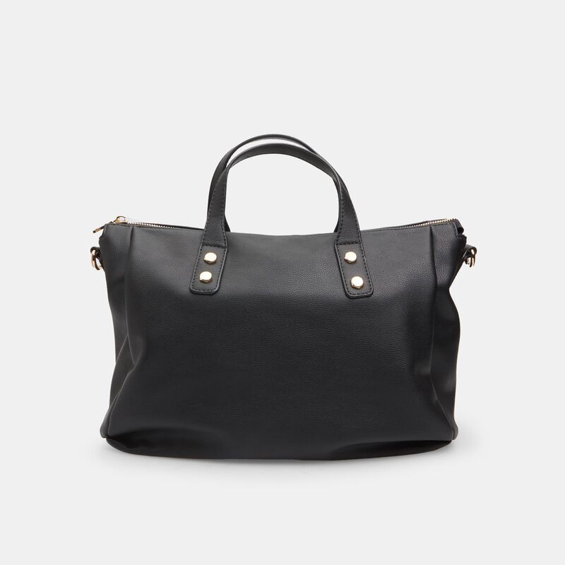 Torba materiałowa da donna con doppio manico con foulard