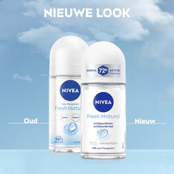 NIVEA Fresh Natural Roller Antitranspirant<br>50ml