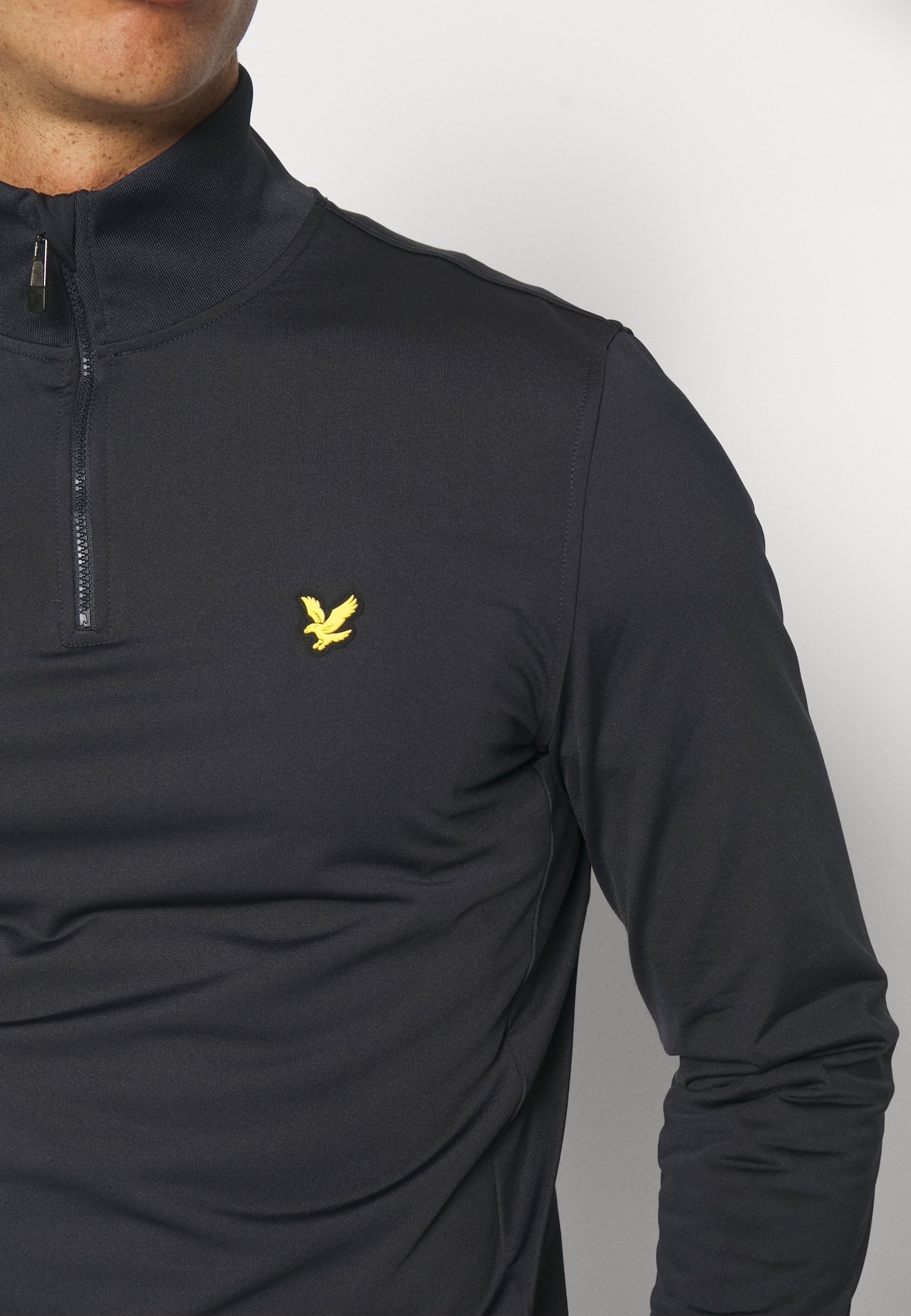Maglia a maniche lunghe Lyle & Scott - blu scuro