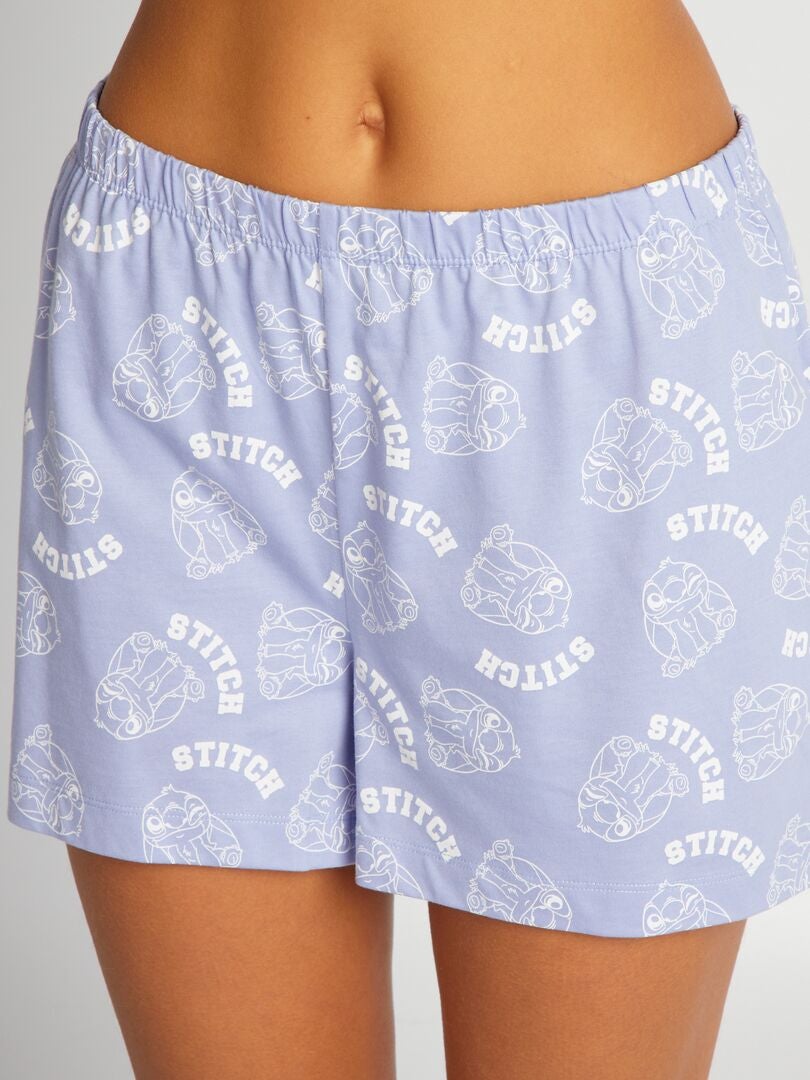 Conjunto de pijama curto Disney - 2 peças - BRANCO