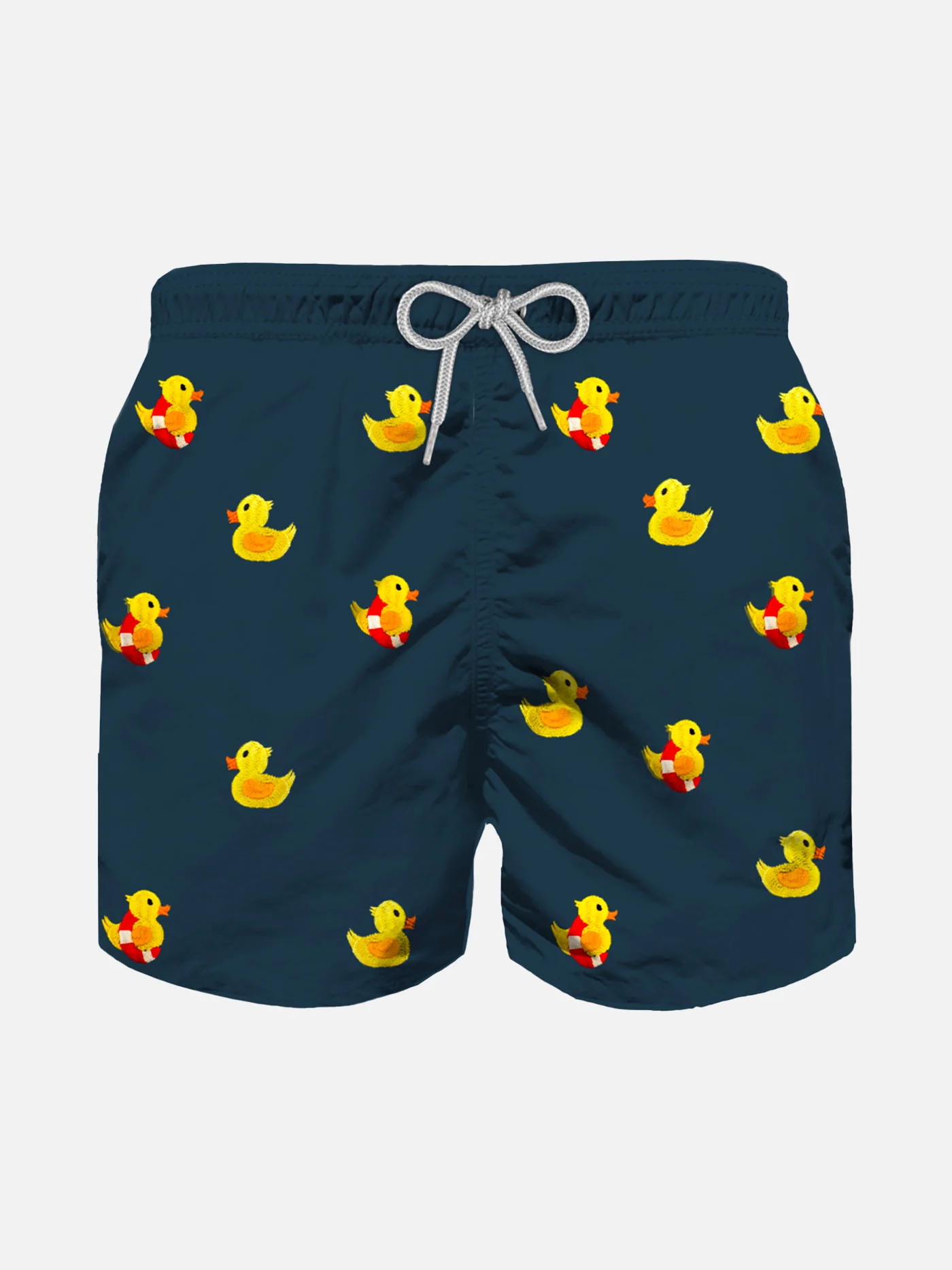 Traje de baño infantil con bordado de pato