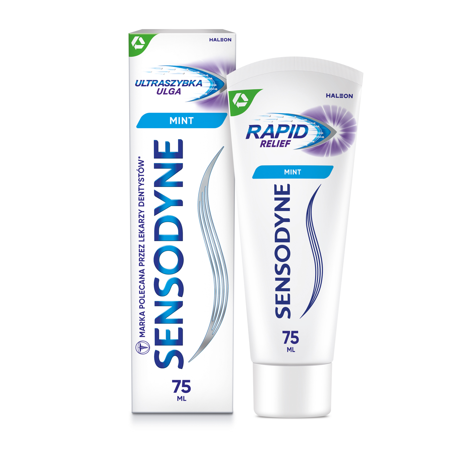 Sensodyne Virkistävä hammastahna reikiintymistä ja yliherkkyyttä vastaan 75 ml Ultrafast Relief