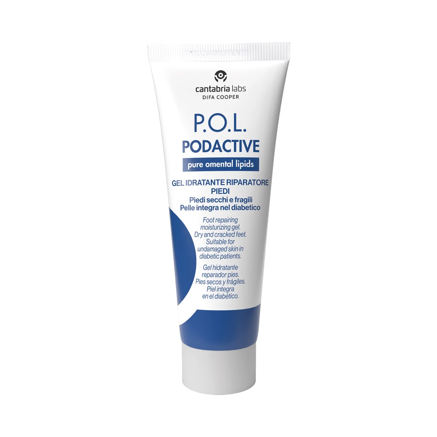 Tube HELIOCARE Pol Podactive 75 ml pour pieds secs et fragiles