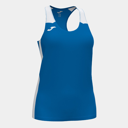 Camiseta Tirantes Joma Record Ii Royal Blanco