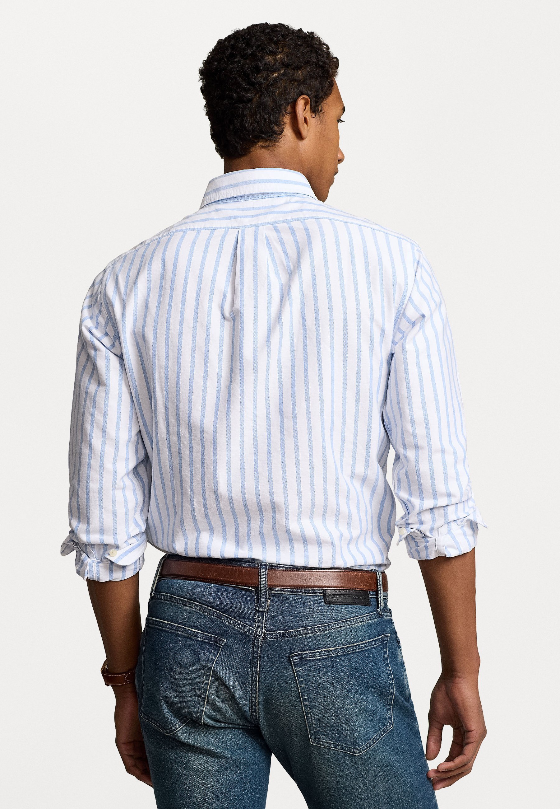Polo Ralph Lauren gestreept Oxford-shirt - Shirt - wit/blauw