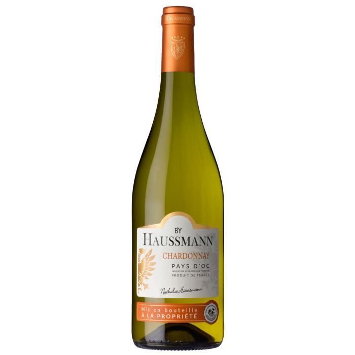 By Haussmann Chardonnay Pays d'Oc - Vin blanc de Languedoc 2025