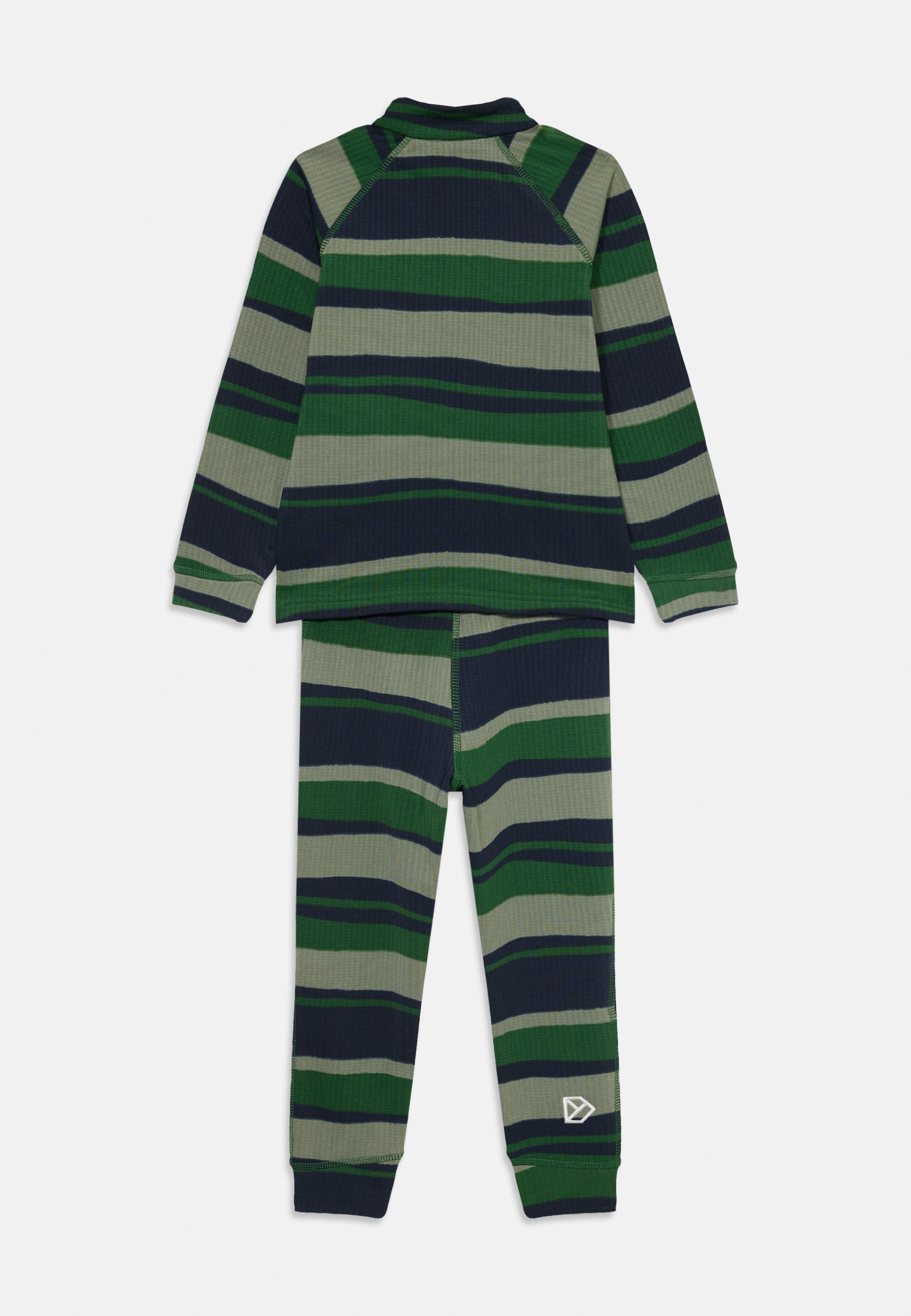 Didriksons JADIS KIDS UNISEX SET - Top met lange mouwen - trails groen