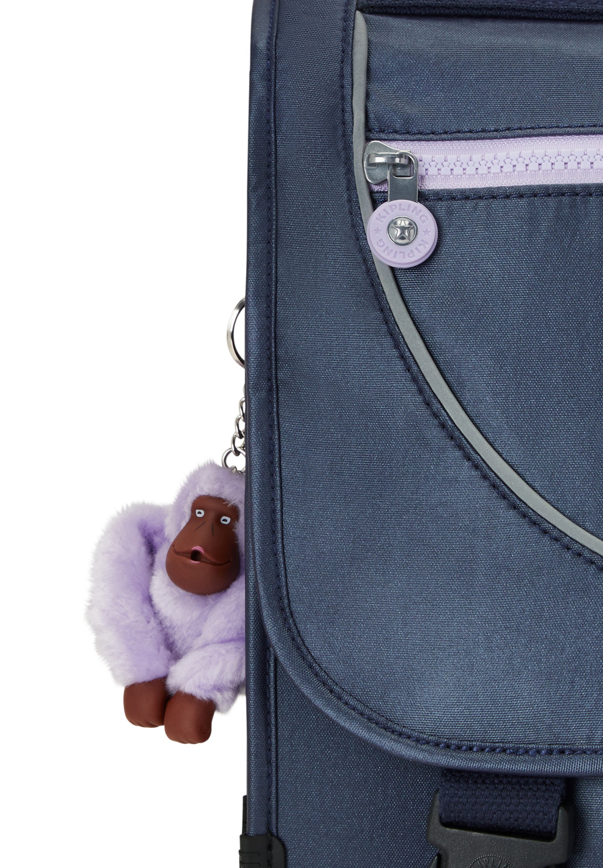 Kipling PREPPY BTS (Plus) - Schultasche - Admiral BL Metallic