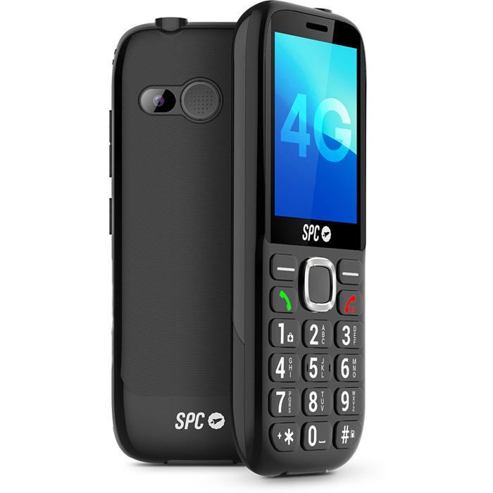 Celular para idosos - SPC - FORTUNE 2 MAX - Botões grandes - Som de 104 dB - Base de carregamento