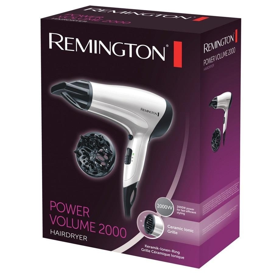 Remington D3015 plaukų džiovintuvas – „Power Volume 2000“ – „Power Volume 2000“ plaukų džiovintuvas D3015