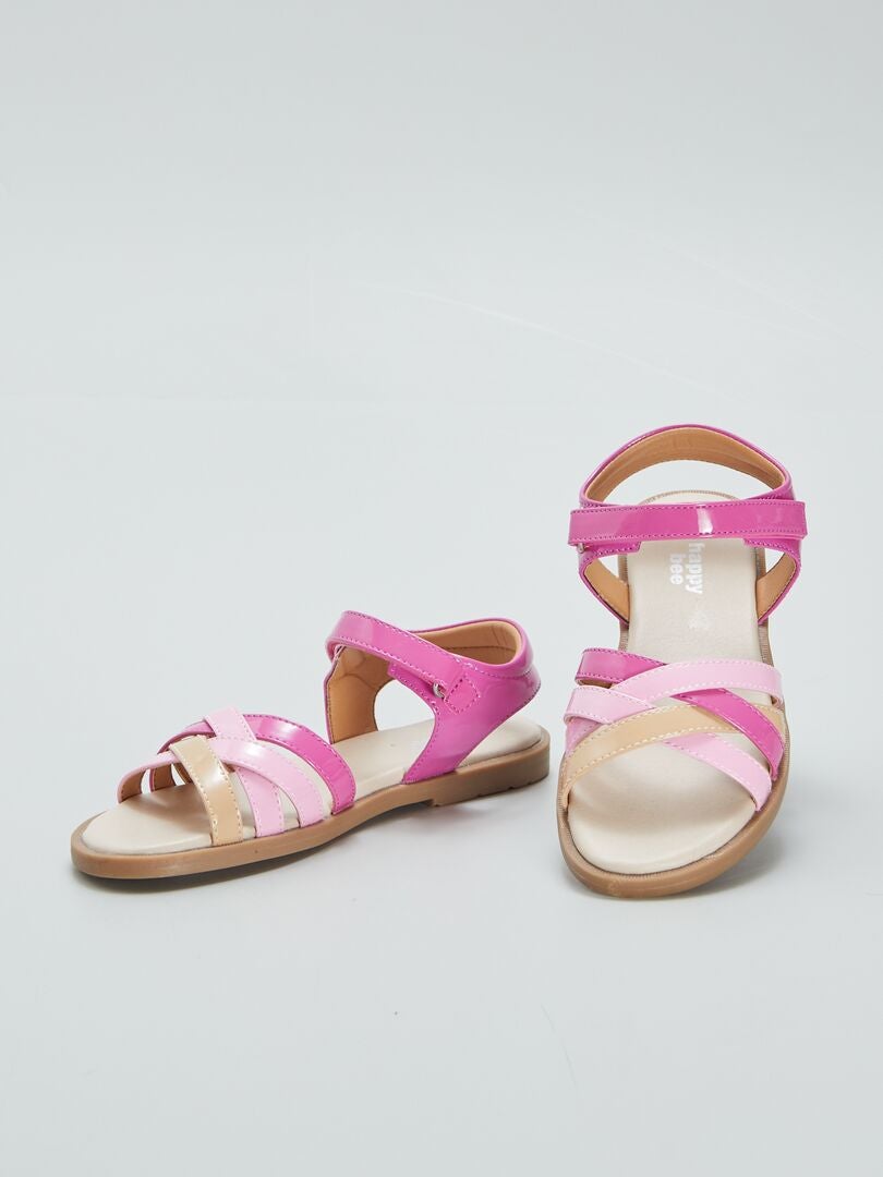 Lage sandalen - ROZE