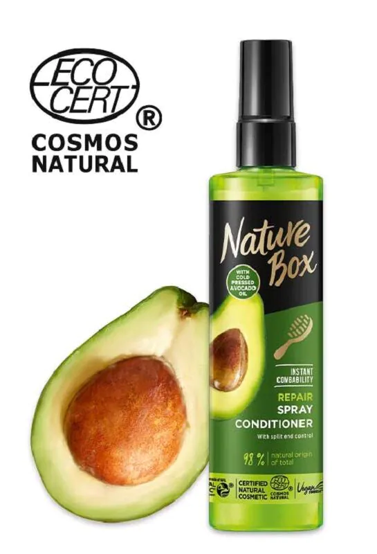 Nature Box Odżywka Ekspresowa do włosów Zniszczonych Awokado