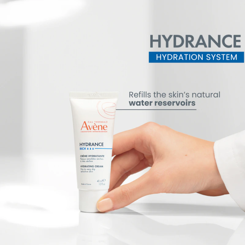 Avène Hydrance Creme Hidratante Rico para pele seca e muito seca