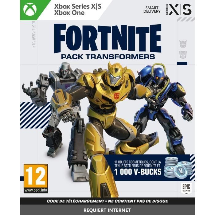 Fortnite Transformers Pack - Xbox One en Xbox Series