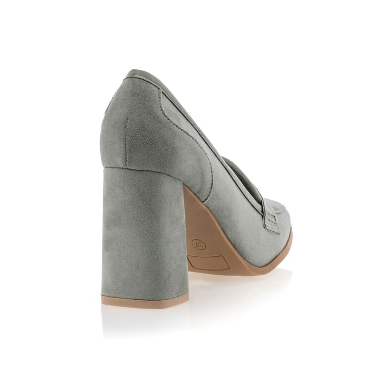 Grønne loafers/båtsko til dame