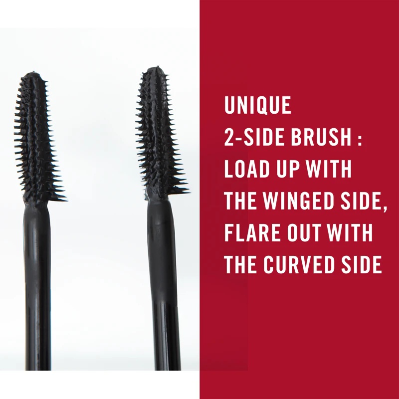 „Rimmel ScandalEyes WOW Wings“ blakstienų tušas, kuris užriečia ir suteikia apimties.