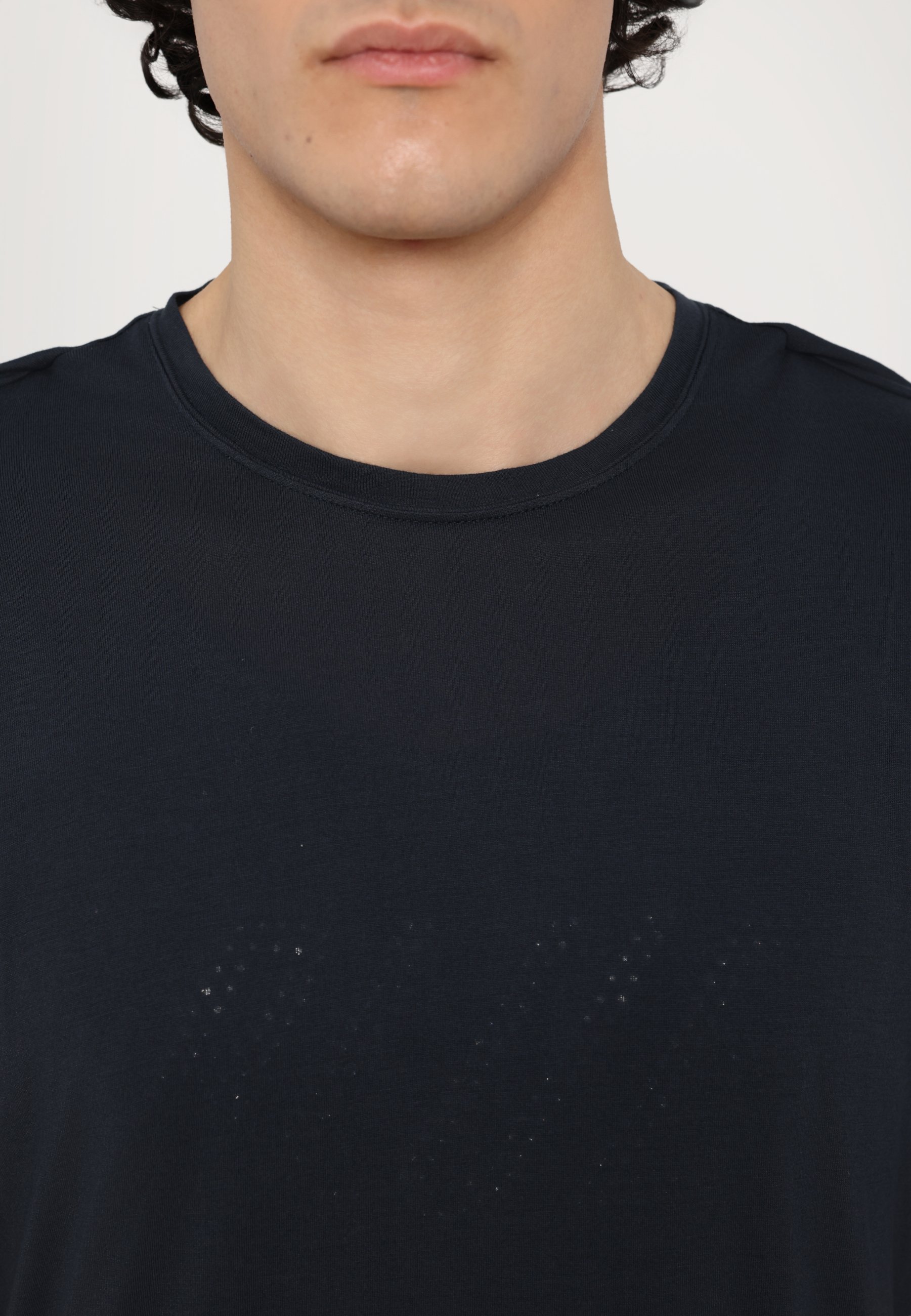 BLUEMARBLE DUBBELLAAGSE T-SHIRT - Basic T-shirt - zwart