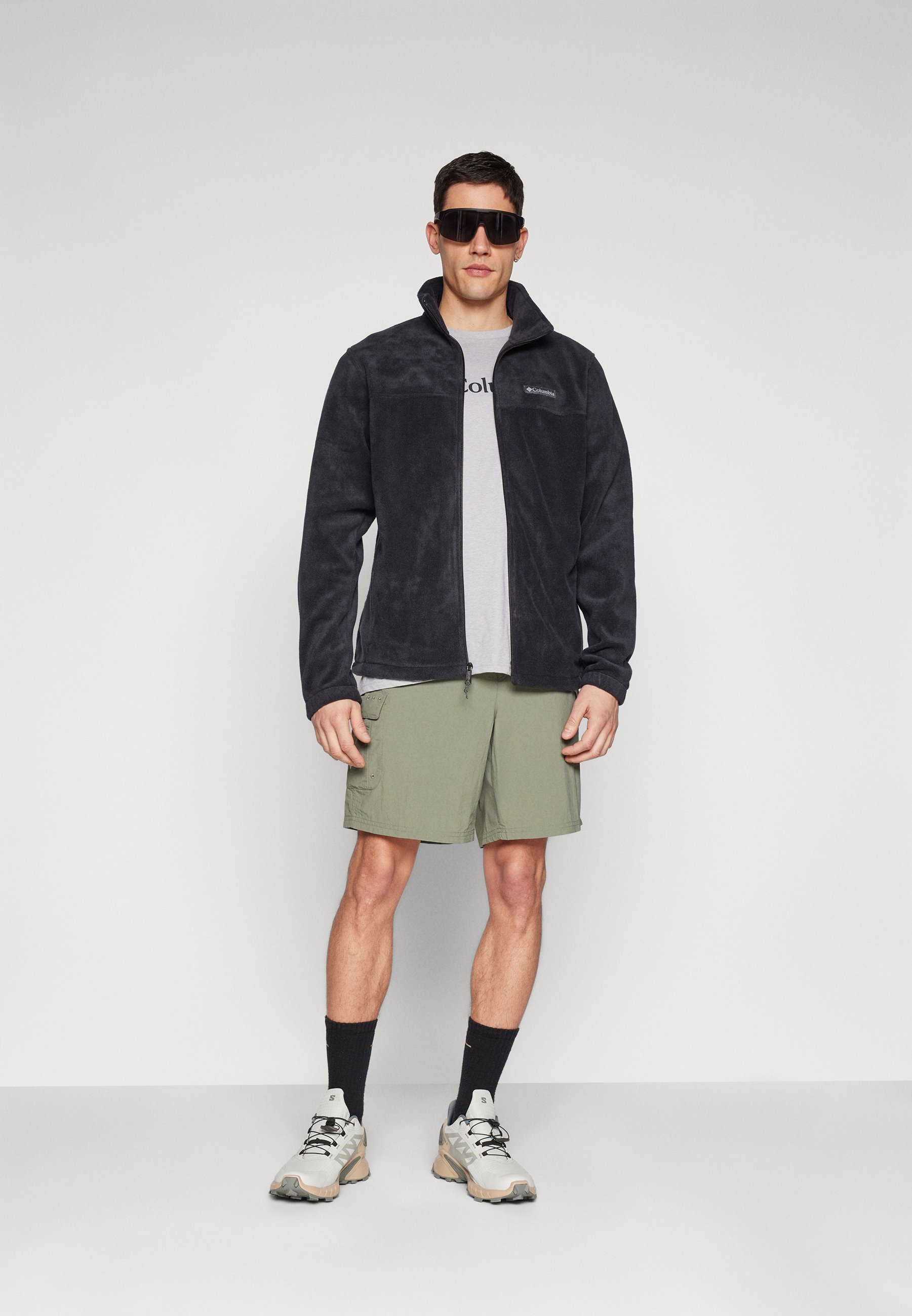 Columbia STEENS MOUNTAIN™ FULL ZIP - Giacca in pile - nera