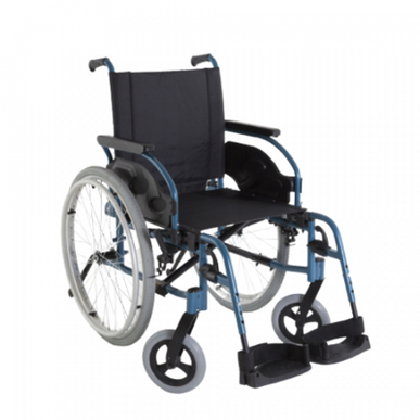 Invacare-paineilmapyörätuoli, sininen, T50.5, 1 kpl, 1 kpl