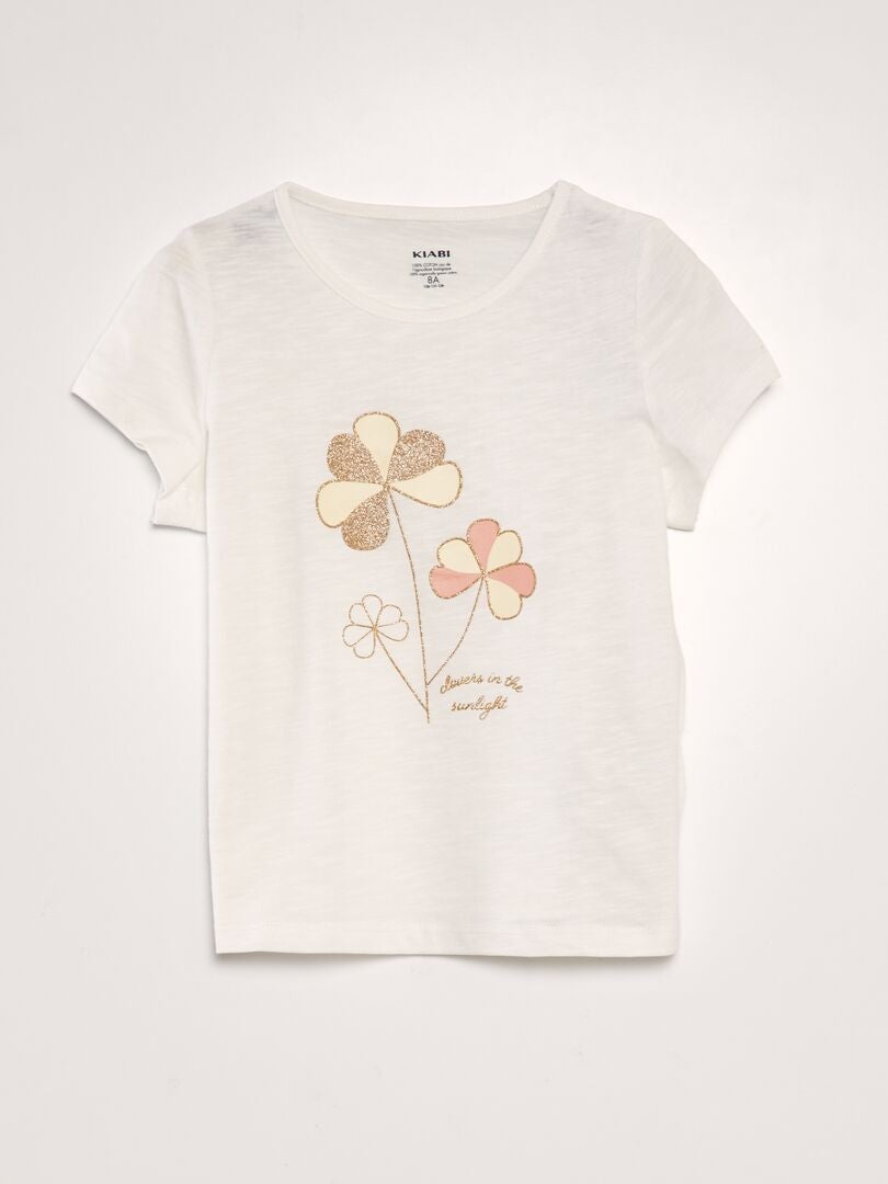 Camiseta holgada - BLANCA