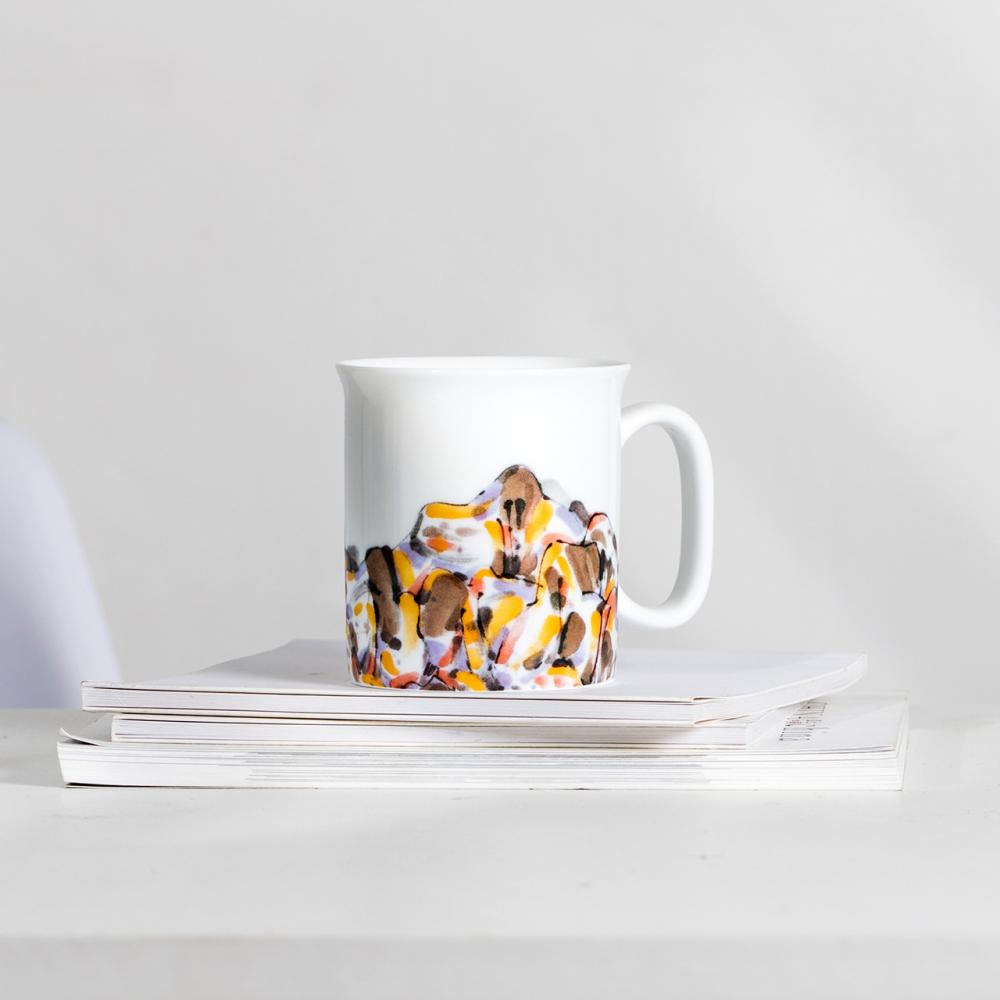 Taza de oficina de lujo, taza de cerámica sencilla y creativa para parejas, taza de porcelana moderna para café y viajes, OO50MK